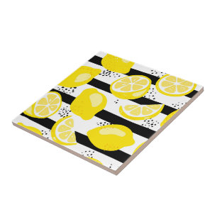 Ceramic Tile/Trivet-Lemons Ceramic Tile