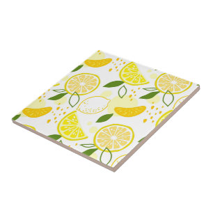 Ceramic Tile/Trivet-Lemons Ceramic Tile