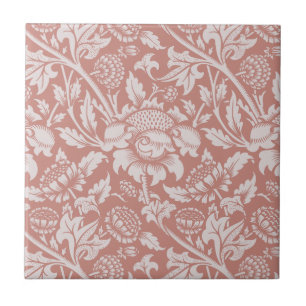CERAMIC TILE : WILLIAM MORRIS : FLORAL DESIGN