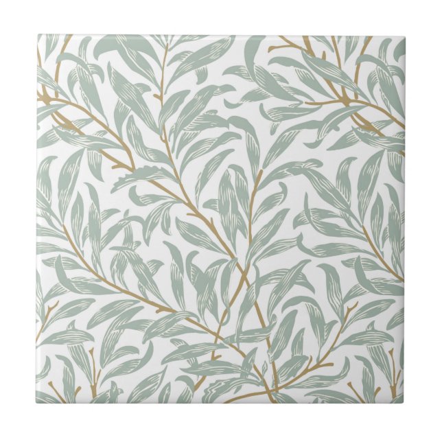 CERAMIC TILE : WILLIAM MORRIS : WILLOW (Front)