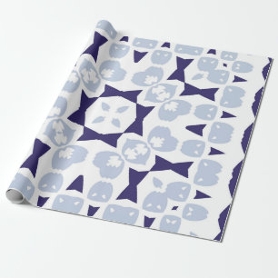 Ceramic tiles azulejo portugal. Vintage seamless Wrapping Paper