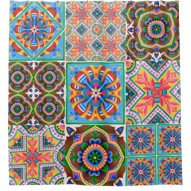 Ceramic tiles, majolica, ornamentabstract,arabic,a (Front)