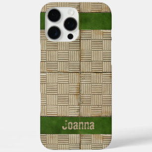 Ceramic Tiles Mediterranean Pattern any Name iPhone 16 Pro Max Case