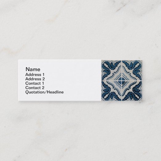 Ceramic Tile Business Cards & Profile Cards Zazzle CA