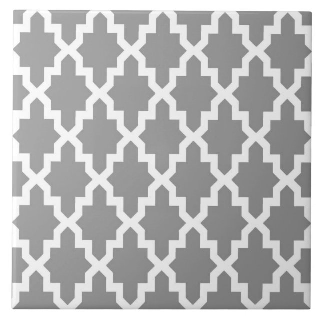 Ceramic Tiles - Moroccan Gray (Front)