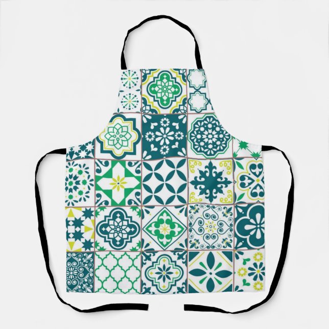Ceramic tiles pattern apron (Front)