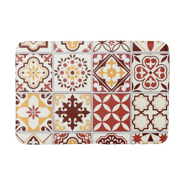 Ceramic tiles pattern bath mat (Front)