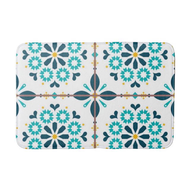 Ceramic tiles pattern bath mat (Front)