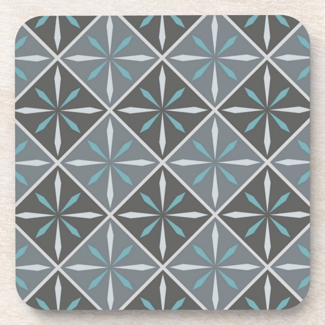 Ceramic tiles pattern coaster (Front)