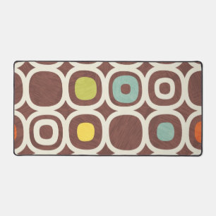 Ceramic tiles pattern desk mat