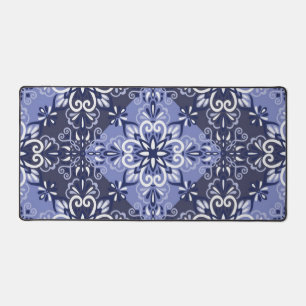Ceramic tiles pattern desk mat