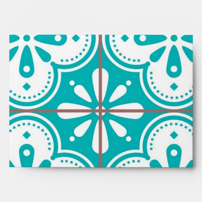 Ceramic tiles pattern envelope (Front)