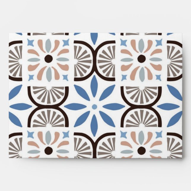 Ceramic tiles pattern envelope (Front)