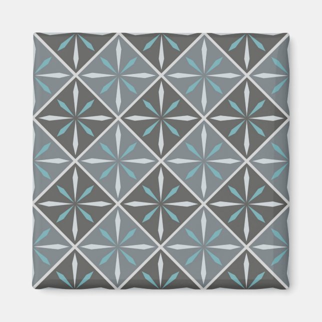 Ceramic tiles pattern magnet (Front)