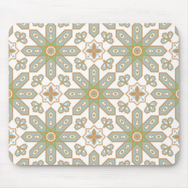 Ceramic tiles pattern mouse pad (Front)