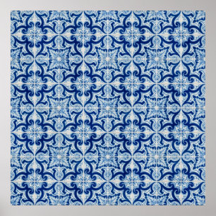Ceramic tiles poster