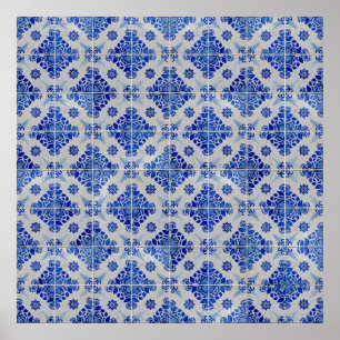 Ceramic tiles poster