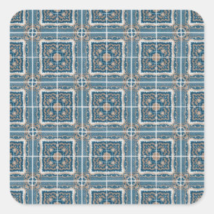 Ceramic tiles square sticker