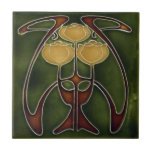 Ceramic Tiles - Tulips Art Nouveau Reproduction<br><div class="desc">Art nouveau reproduction decorative ceramic tile.
Welcome all feedback & photo's of your purchases & in return you could be helping other customers in making the right choice for their project.</div>