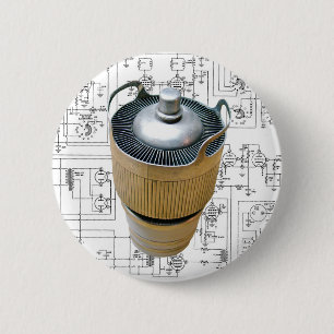 Ceramic Transmitting Tube Schematic 2 Inch Round Button