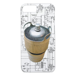 Ceramic Transmitting Tube Schematic Case-Mate iPhone Case