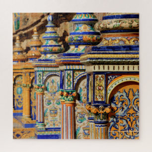 Ceramical Puzzle Detail Spain Square, Sevilla