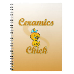 Ceramics Chick Notebook