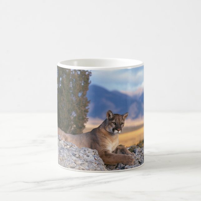 Céramique café Mug Mountain Lion (Centre)