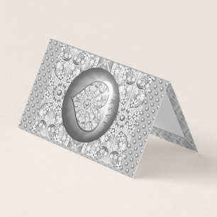 Céramique gris dentelle