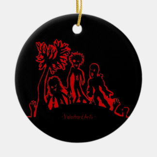 Céramique Ornement en hausse de zombis