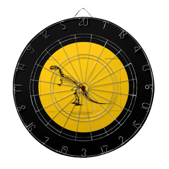 Ceratosaurus Nasicornis Dartboard (Front)