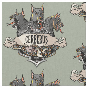 Cerberus and Snake Fabric