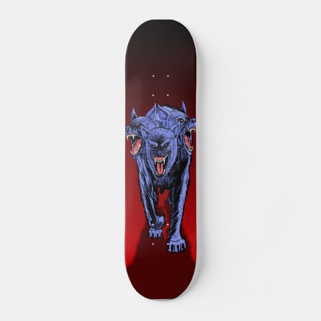 Cerberus deck skateboard (Front)