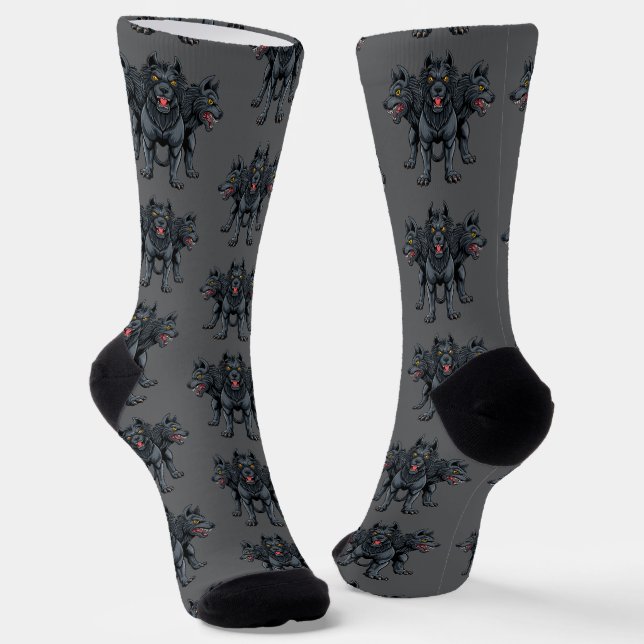 Cerberus Socks (Angled)