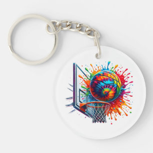 Cerceau de basketball Tie Dye couleur coloré