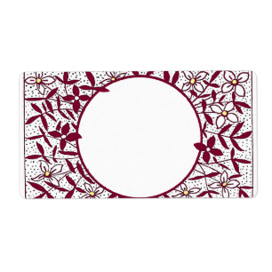Cercle avec bordure marguerite