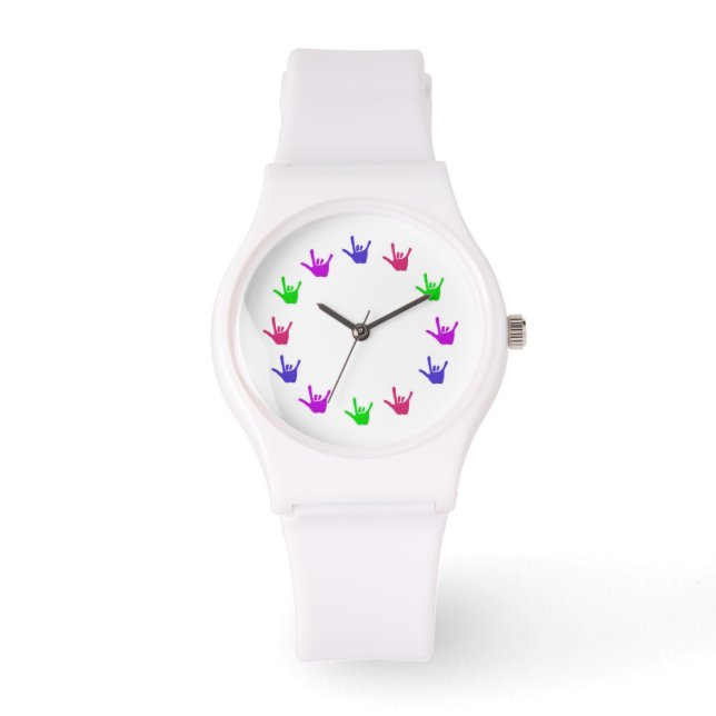 Cercle de mains d'amour signe des montres de langu (Recto)