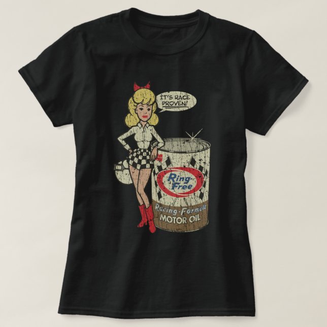 Cercle sans huile Race prouvée T-shirt 1923 (Design devant)