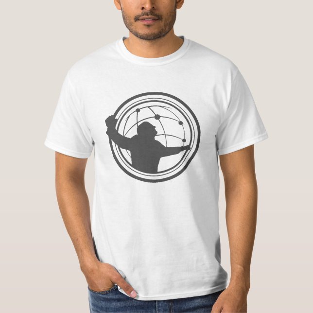 Cercle Silhouette Valeur T-shirt homme (Devant)