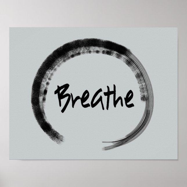 Cercle Zen - Imprimantes Zen Art - Posters Yoga (Devant)