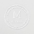 Cercles à main | Adresse initiale de retour person