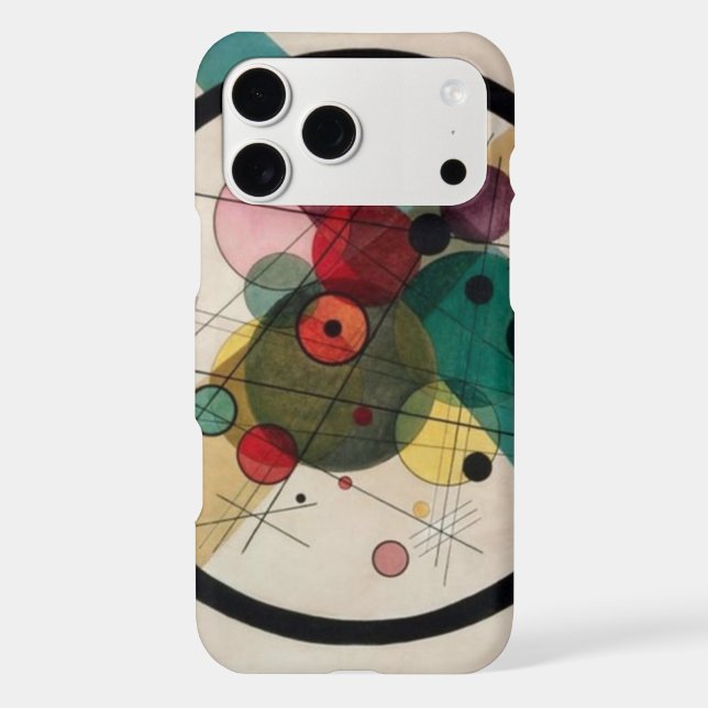 Cercles abstraits de Kandinsky (Verso)