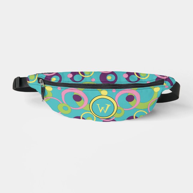 Cercles bleus funky (Recto)