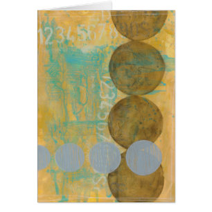 Cercles Brown et gris foncés avec des nombres