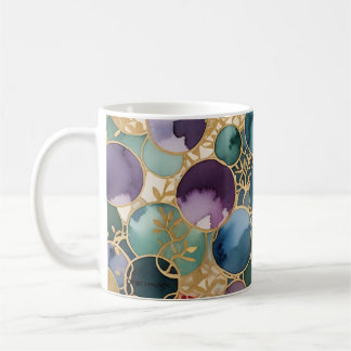 "Cercles de sérénité" Mug Abstrait par DAKimage