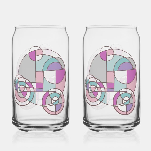 Cercles en verre soda (Recto)