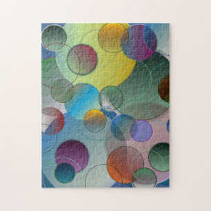 Cercles flottants Cercles Forme Puzzle
