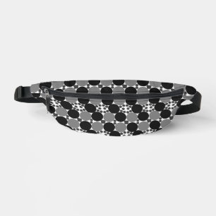 Cercles monochromes : Abstrait noir blanc et gris,