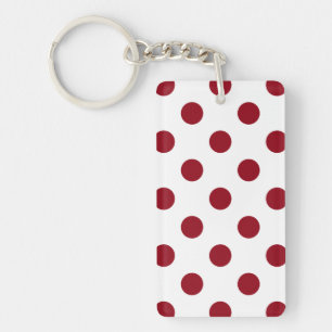 Cercles Pois rouges Crimson