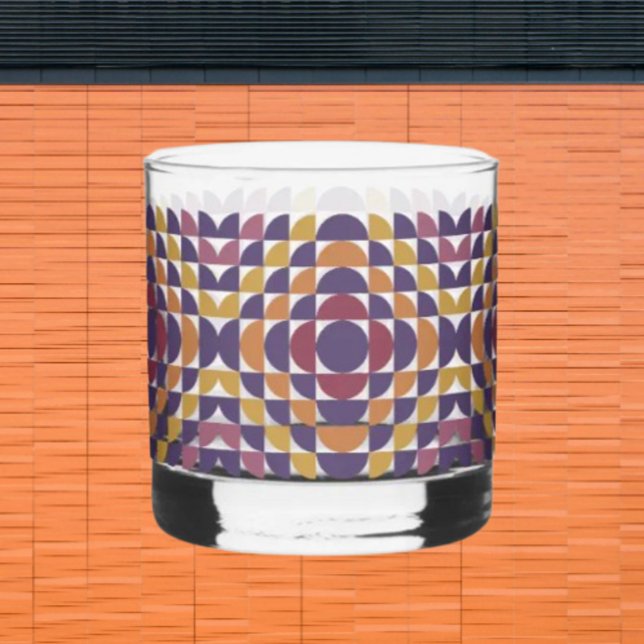 Cercles rétro gras Rocks Verre | Mi-siècle (Créateur téléchargé)